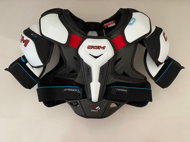 Senior CCM JetSpeed FT6 Pro Hockey Shoulder Pads Large