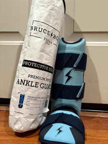 Blue Senior  Shin Guards (Used)