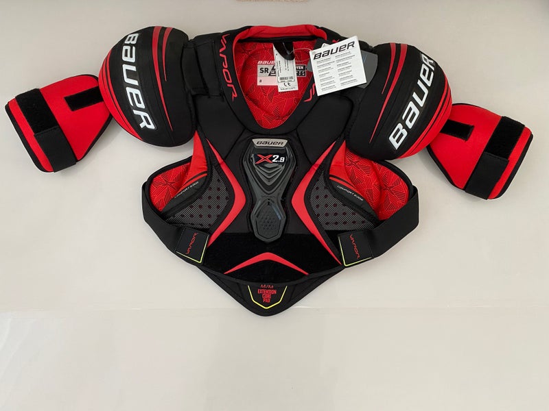 New Senior Bauer Vapor X2.9 Hockey Shoulder Pads Medium