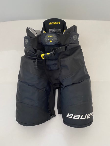 Senior Bauer Supreme Mach Hockey Pants Black Medium