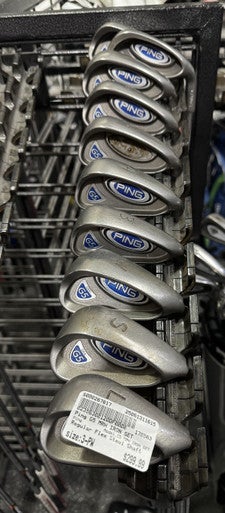 Ping (Used) Right Handed Men's Regular Flex Steel Shaft 8 Pieces Iron Set