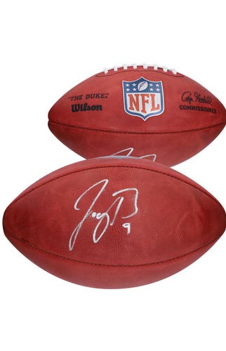 Signed nfl game ball Burrow