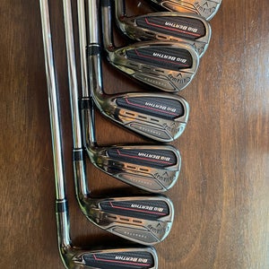 Men's 2023 Callaway Big Bertha 23 Right Handed Iron Set Regular Flex Steel Shaft (Used)