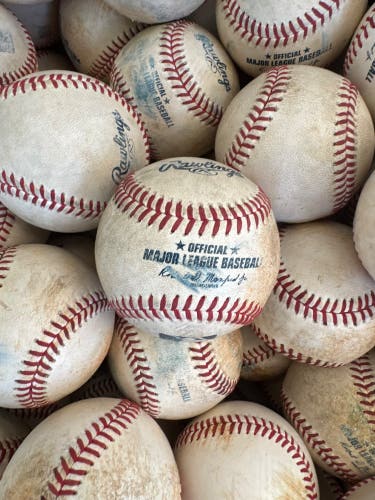Rawlings Official Major League Baseballs 48 Pack (Used) (4 Dozen)
