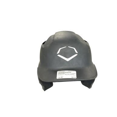 Used Evoshield BATTING HELMET Batting Helmet No Mask Black MD 11479-S000399064