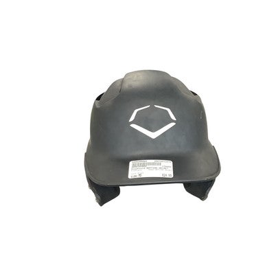 Used Evoshield BATTING HELMET Batting Helmet No Mask Black MD 11479-S000399064