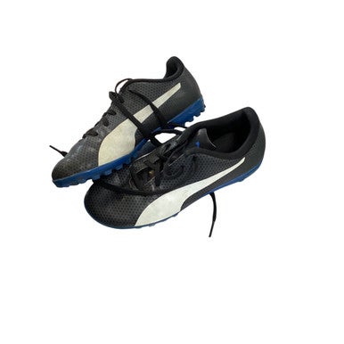 Used Puma Soccer Indoor Shoes Black Junior 02.5 11479-S000399059