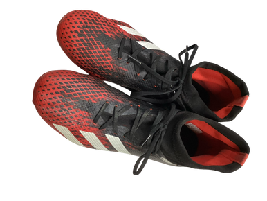Used Adidas PREDATOR FG Soccer Cleats Red Senior 11 11613-S000164065