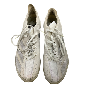 Used Adidas ADIZERO Adult FB Cleats White Senior 11 11613-S000164021