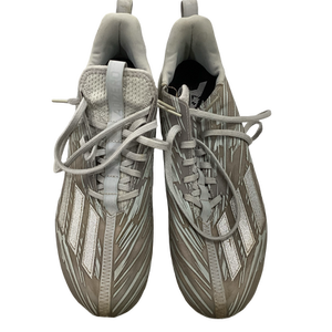 Used Adidas ADIZERO Adult FB Cleats Grey Senior 11 11613-S000164023