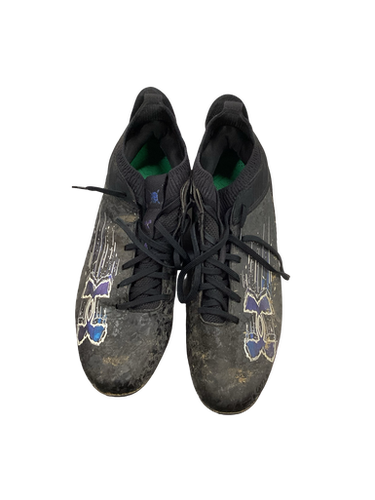 Used Under Armour Adult FB Cleats Black Senior 11 11613-S000164022
