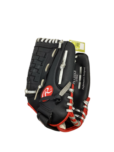 Used Rawlings PLAYER SERIES BB/SB Glove RH Throw Black 12" 11613-S000164020