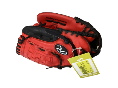 Used Rawlings PLAYER SERIES BB/SB Glove RH Throw Red 11" 11613-S000164006