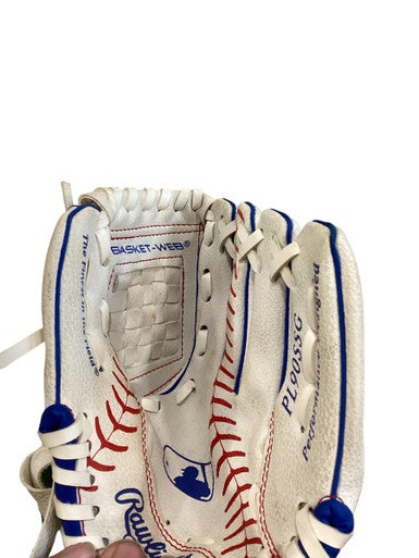 Used Rawlings PLAYERS SERIES BB/SB Glove T-ball White 8" 11884-S000049092