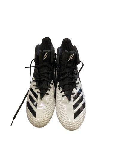Used Adidas Adult FB Cleats White Senior 13 11884-S000049089