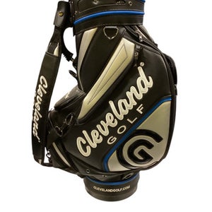 Used Cleveland LARGE STAND BAG BLACK AND BLUE Mens Stand Bag Black 11884-S000049076