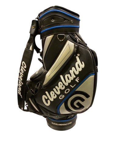 Used Cleveland LARGE STAND BAG BLACK AND BLUE Mens Stand Bag Black 11884-S000049076