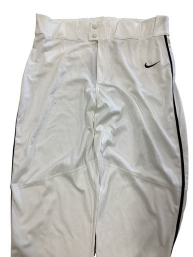 Used Nike WHITE BLK PIN STRIPE BB/SB Pant Mens White LG 11884-S000049056