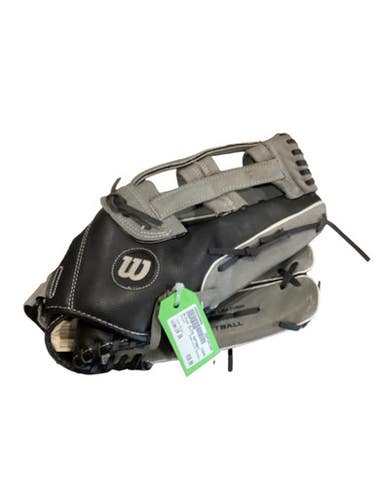 Used Wilson ELITE SOFTBALL BB/SB Glove RH Throw Black 14" 11884-S000049050