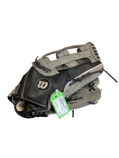 Used Wilson ELITE SOFTBALL BB/SB Glove RH Throw Black 14" 11884-S000049050
