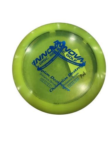 Used Innova CHAMPION DESTROYER Disc Golf Driver Yellow 11884-S000049034