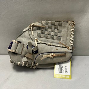 Used Rawlings SURE CATCH BB/SB Glove RH Throw Grey 12 1/2" 11490-S000263732