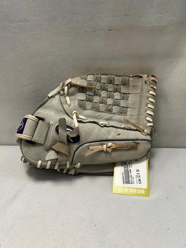 Used Rawlings SURE CATCH BB/SB Glove RH Throw Grey 12 1/2" 11490-S000263732