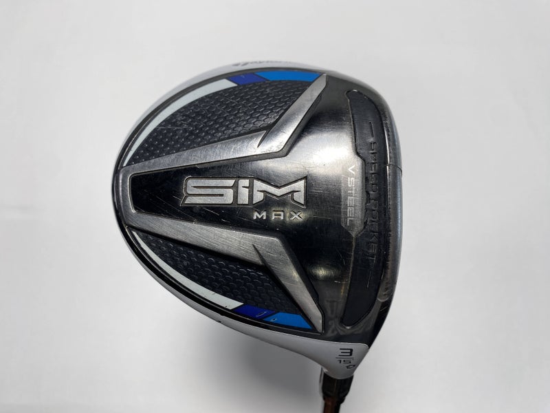TaylorMade SIM MAX 3 Fairway Wood 15* Fujikura Ventus Blue 6-S Stiff RH