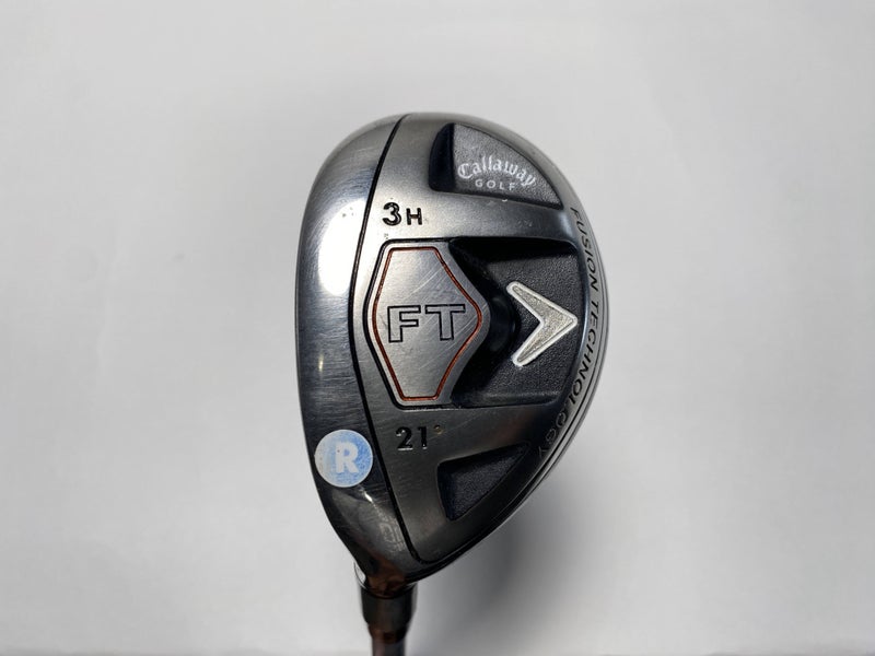 Callaway FT Hybrid 2008 3 Hybrid 21* Fujikura Fit On M Regular Graphite Mens LH