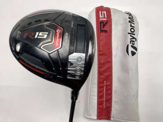 TaylorMade R15 Black Driver 10.5* Speeder 57 Evolution 57g Regular RH HC