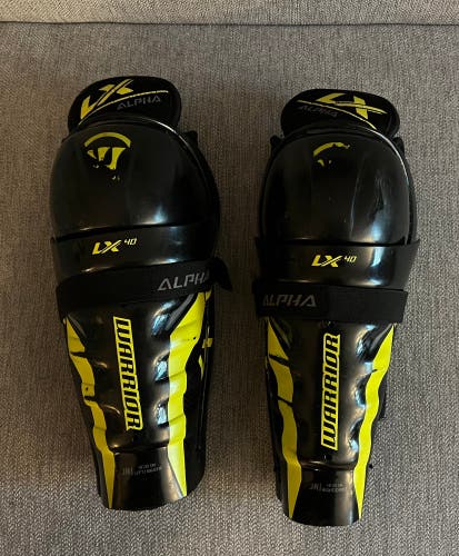 Junior Warrior Alpha LX 40 10" Shin Pads (Used)