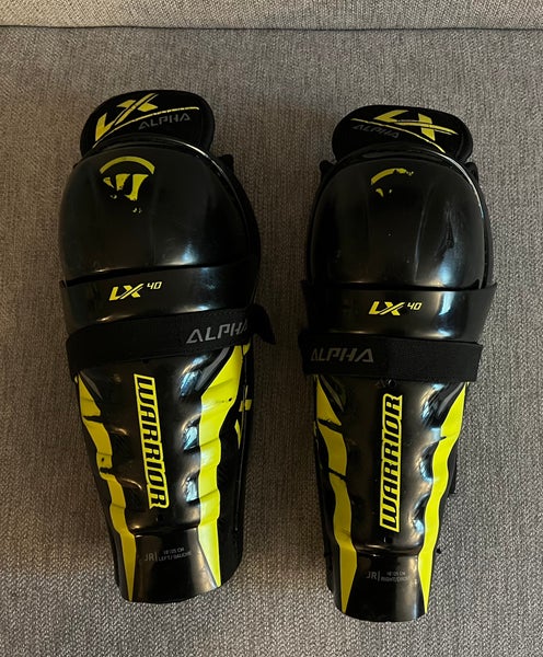 Junior Warrior Alpha LX 40 10" Shin Pads  (Used)