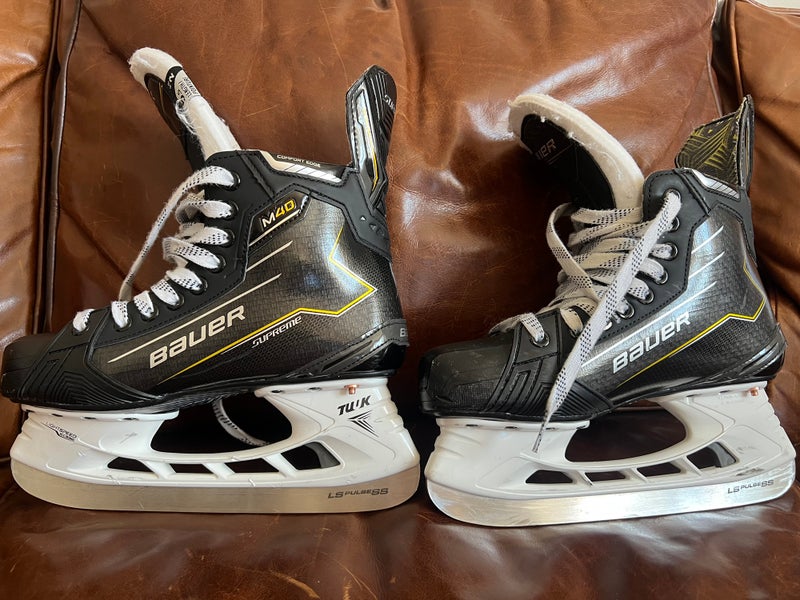 Bauer Supreme M40 Hockey Skates Size 5.5 Fit 3 (Used)