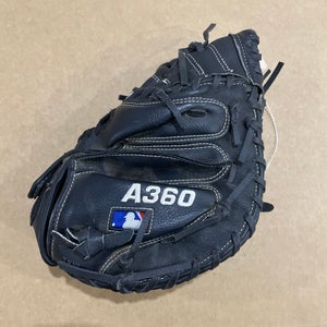 Black Wilson A360 LH Catcher's Baseball Glove 31.5" (Used)