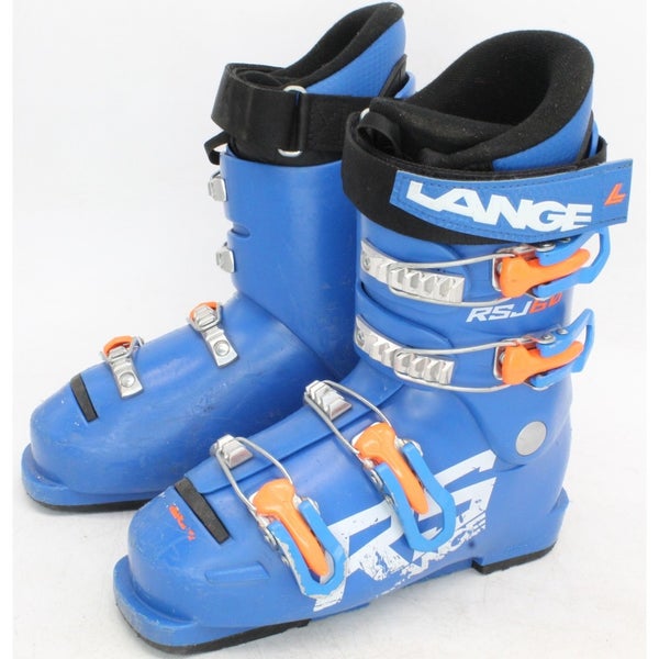 Lange RSJ Junior Ski Boots - Size 4.5 / Mondo 22.5 Used