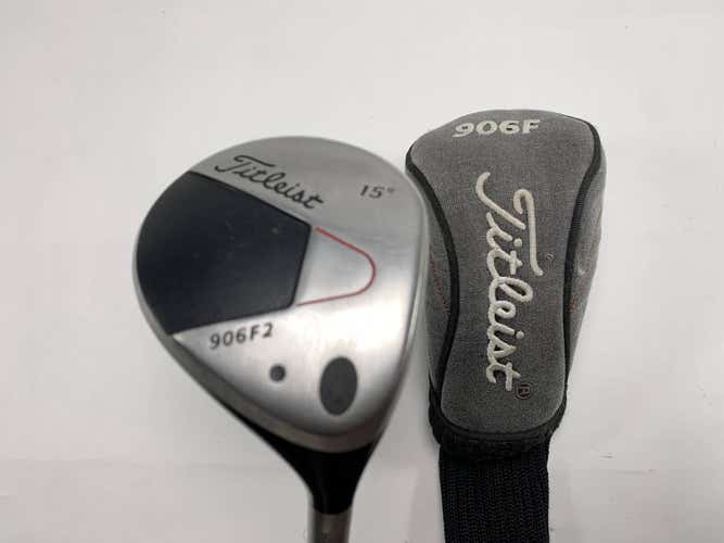 Titleist PT 906F2 3 Fairway Wood 15* Aldila NV Green 75g Stiff RH HC