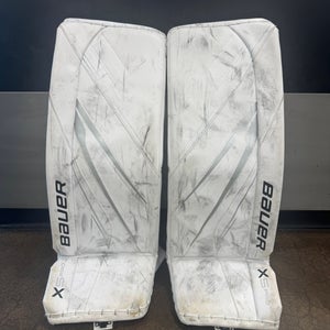 Sr Small (33+1) Bauer Vapor X5 Pro Goalie Leg Pads (Used)