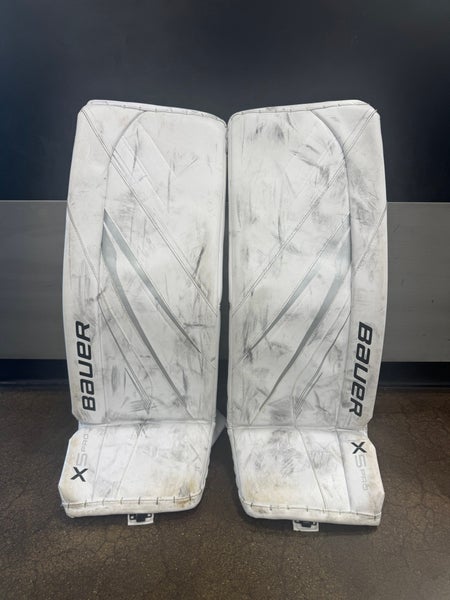 Sr Small (33+1) Bauer Vapor X5 Pro Goalie Leg Pads (Used)