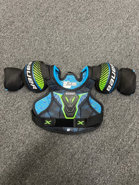 Youth Large Bauer bauer x Shoulder Pads  (Used)
