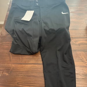 Black Women's Adult Medium Nike Game Pants (New)