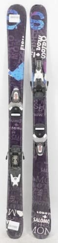 Salomon Fish Twin Tip Kids Skis with Bindings - 110 cm Used