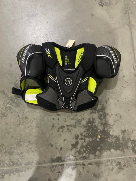 Large Senior Warrior Alpha DX Shoulder Pads (Used)