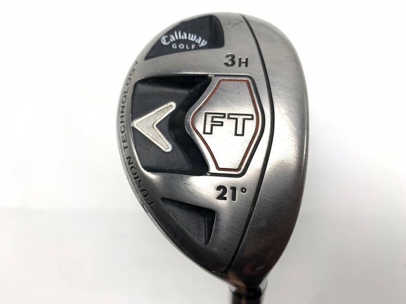 Callaway FT Hybrid 2008 3 Hybrid 21* Fujikura Fit On M Regular Graphite Mens RH