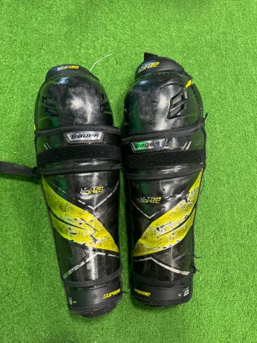 Senior Bauer Supreme ultrasonic Shin Pads 14" (Used)