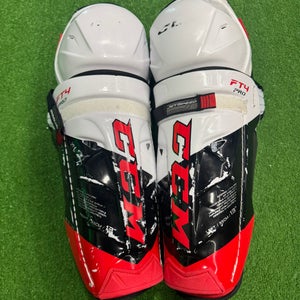 Senior CCM Jetspeed FT4 pro Shin Pads 13" (Used)