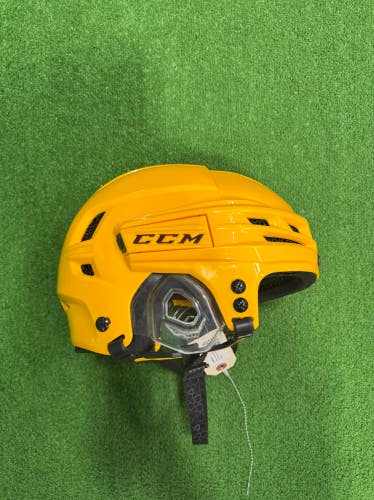 Yellow Small CCM Super Tacks X Helmet (Used)