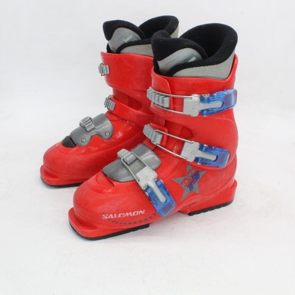 Salomon T3 Junior Ski Boots - Size 5.5 / Mondo 23.5 Used