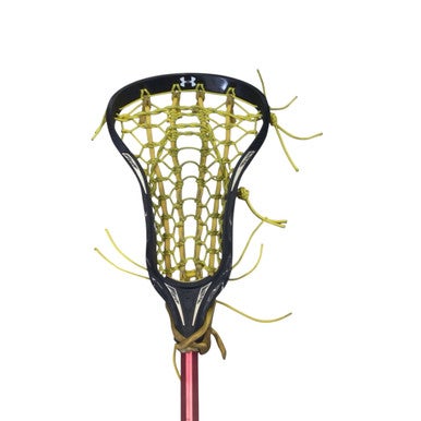 Used Under Armour LACROSSE STICK Wmn Atk/Mid Complete Stick Red 11760-S000079115