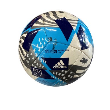 Used Adidas ADIDAS SOCCER All Size Soccer Ball Royal Blue 5 11760-S000079092