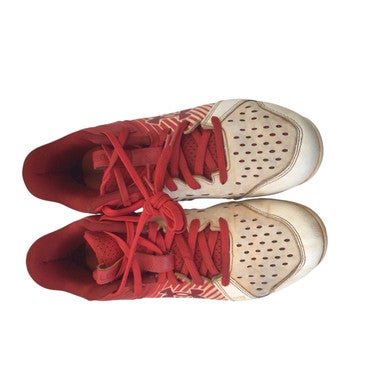 Used Under Armour LEADOFF BB/SB Cleats Red Junior 04 11760-S000079081